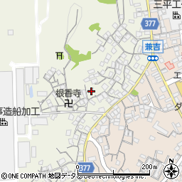広島県尾道市向島町富浜423-1周辺の地図