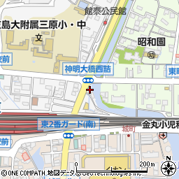 館町ガーデンＨＩＴＳ周辺の地図