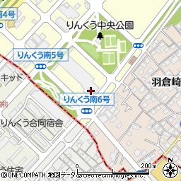 佐川急便株式会社　りんくう営業所周辺の地図