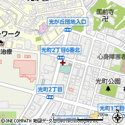 福田道路株式会社　中国支店周辺の地図