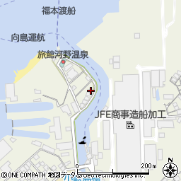 広島県尾道市向島町843-16周辺の地図