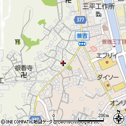 広島県尾道市向島町富浜466-1周辺の地図