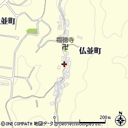大阪府和泉市仏並町1348周辺の地図