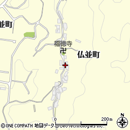 大阪府和泉市仏並町1357周辺の地図