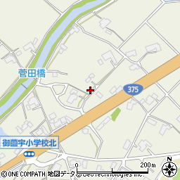 広島県東広島市西条町御薗宇3490-4周辺の地図