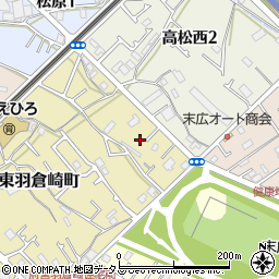 大阪府泉佐野市東羽倉崎町1周辺の地図