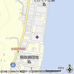 蔵本スチール周辺の地図