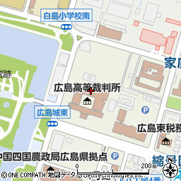 広島簡易裁判所周辺の地図