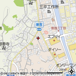 広島県尾道市向島町581-7周辺の地図