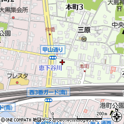 壮田民芸店周辺の地図