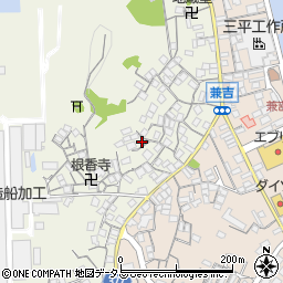広島県尾道市向島町451-2周辺の地図