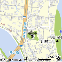 山口県萩市川島２区201周辺の地図