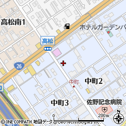 金剛堂泉州店周辺の地図