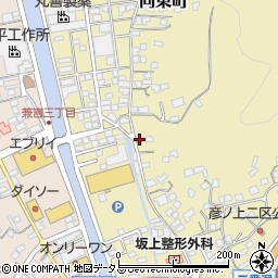 彦ノ上郵便局周辺の地図