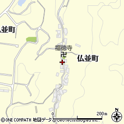 大阪府和泉市仏並町1344周辺の地図