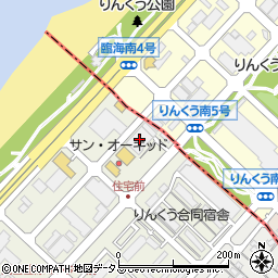 新大阪タクシー株式会社　泉南営業所事務所周辺の地図