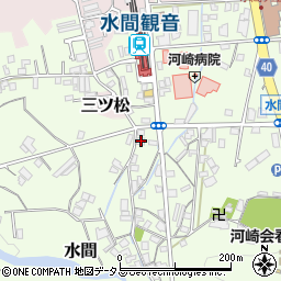 大阪府貝塚市水間227周辺の地図