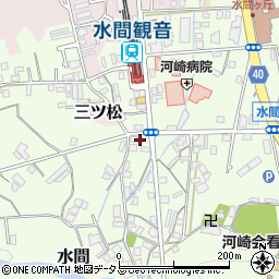 大阪府貝塚市水間228-3周辺の地図