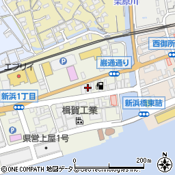 しまなみ歯科医院周辺の地図