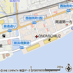 尾道レスポワール・ドゥ・カフェ周辺の地図