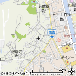 広島県尾道市向島町富浜525-2周辺の地図