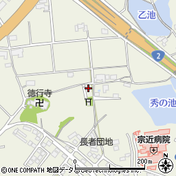広島県東広島市西条町御薗宇365周辺の地図