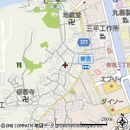 広島県尾道市向島町524周辺の地図