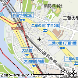 新生テクノス広島支店周辺の地図