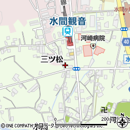 大阪府貝塚市水間236周辺の地図
