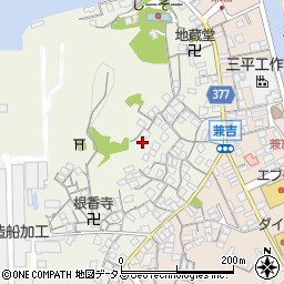 広島県尾道市向島町486-2周辺の地図