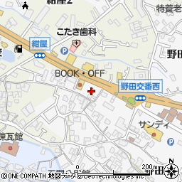 なか卯熊取店周辺の地図