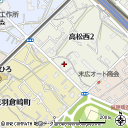 殿元倉庫周辺の地図
