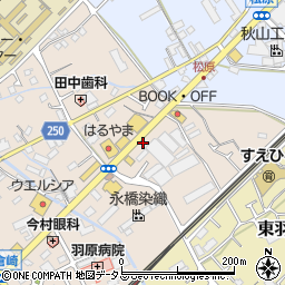 ローソン泉佐野羽倉崎一丁目店周辺の地図