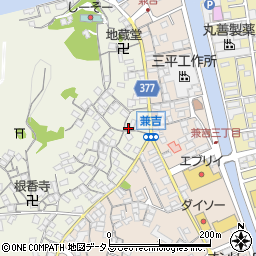 広島県尾道市向島町富浜25-2周辺の地図