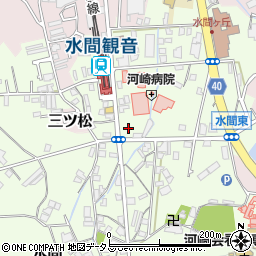 大阪府貝塚市水間239-2周辺の地図