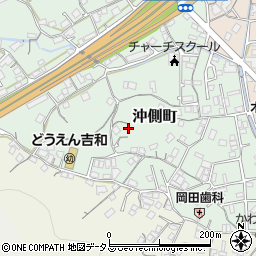 広島県尾道市沖側町周辺の地図