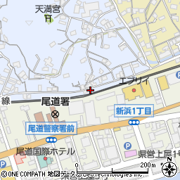 広島県尾道市吉浦町1-14周辺の地図