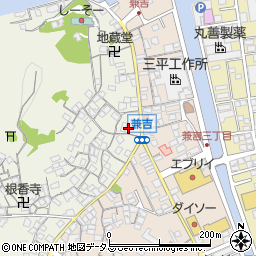 広島県尾道市向島町24-1周辺の地図