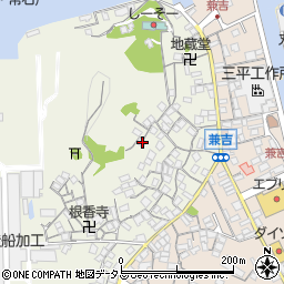 広島県尾道市向島町富浜516-1周辺の地図