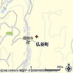 大阪府和泉市仏並町1335周辺の地図
