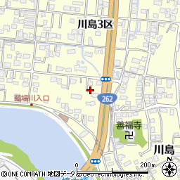 山口県萩市川島２区274周辺の地図