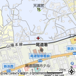広島県尾道市吉浦町4-17周辺の地図