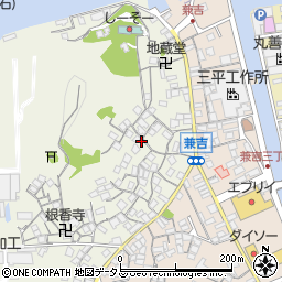 広島県尾道市向島町523-2周辺の地図