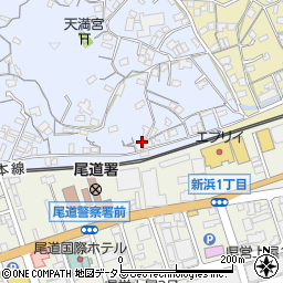 広島県尾道市吉浦町4-3周辺の地図