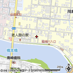 山口県萩市川島２区313-18周辺の地図