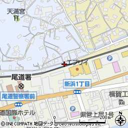 広島県尾道市吉浦町1-7周辺の地図