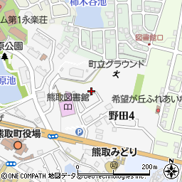 大阪府泉南郡熊取町野田4丁目2253周辺の地図