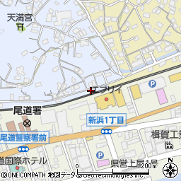 広島県尾道市吉浦町1-6周辺の地図