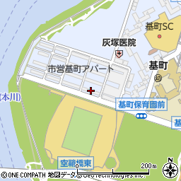 市営基町第十アパート周辺の地図