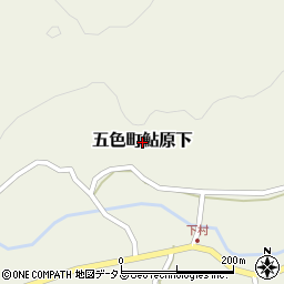 兵庫県洲本市五色町鮎原下周辺の地図